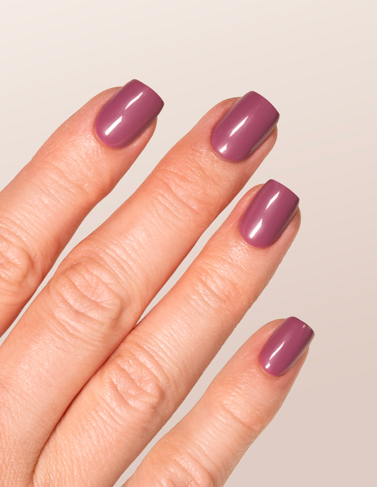 Rosewood Love Press On Nails Short Square