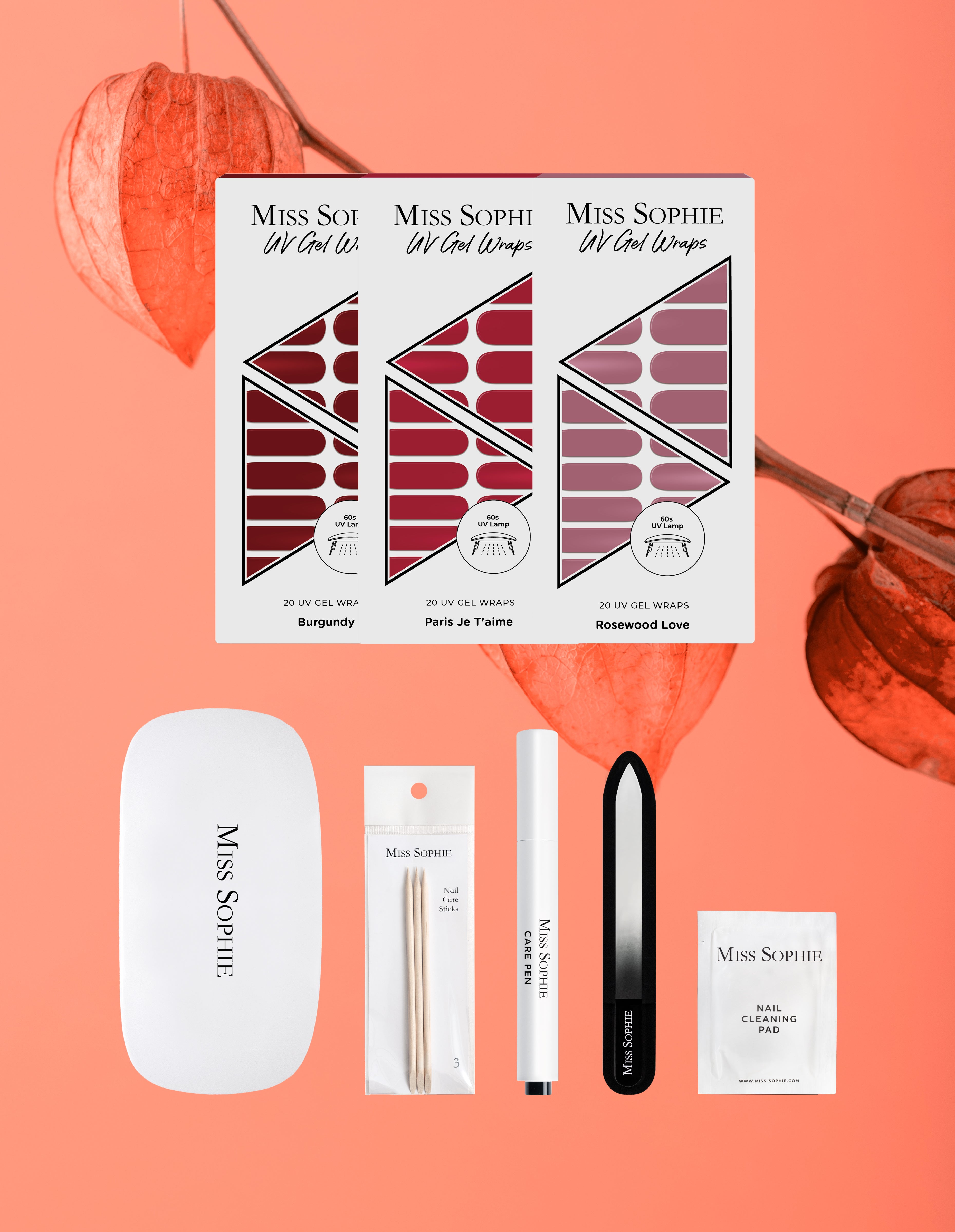 Starter Set UV Gel Wraps