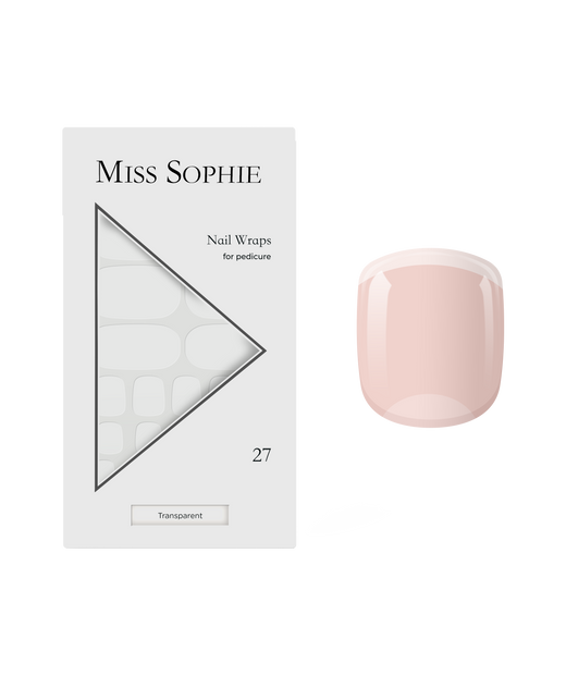 Transparent Pedicure