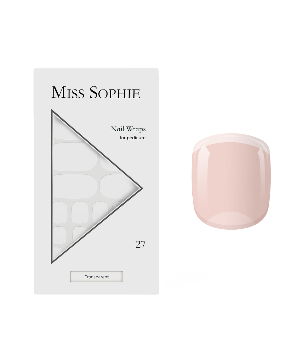 Transparent Pedicure