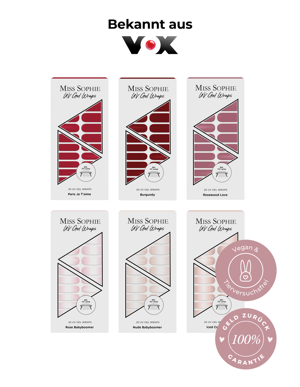 Refill Set UV Gel Wraps