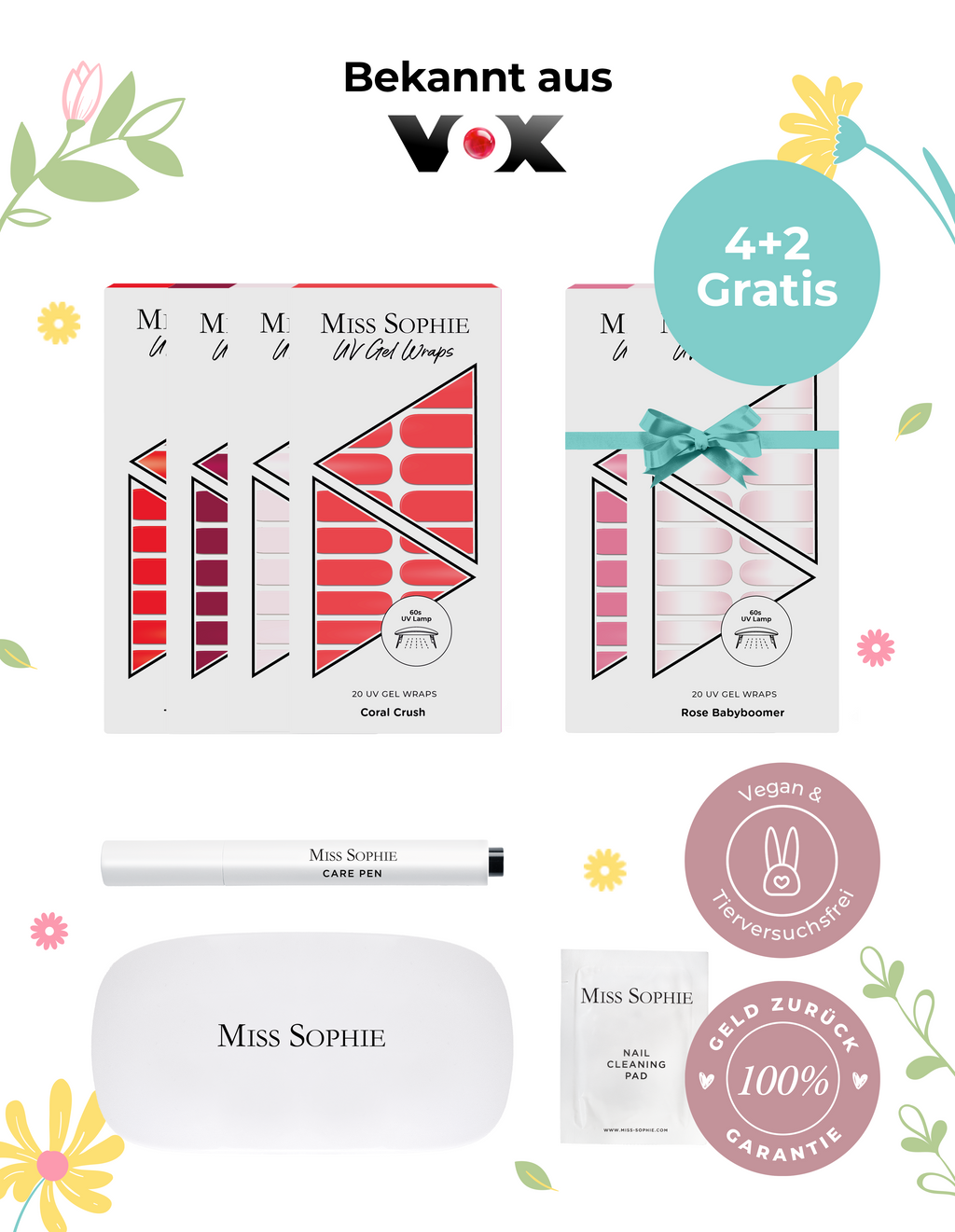 Spring Starter Set UV Gel Wraps