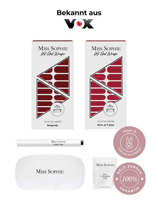 Starter Set UV (Burgundy UV & Paris Je T'aime UV)