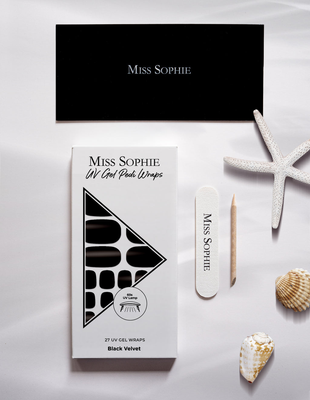 Black Velvet UV Pedicure