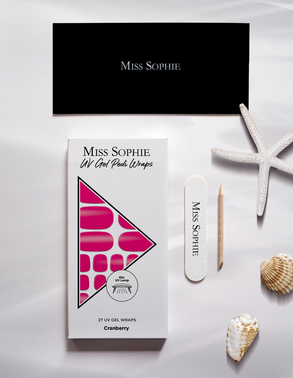 Cranberry UV Pedicure