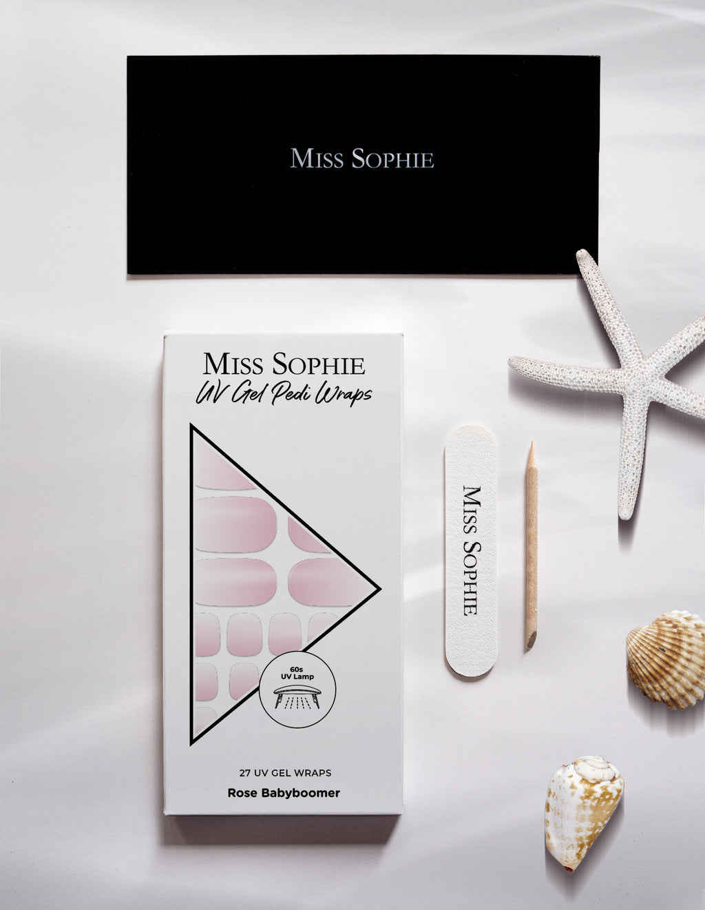 Rose Babyboomer UV Pedicure