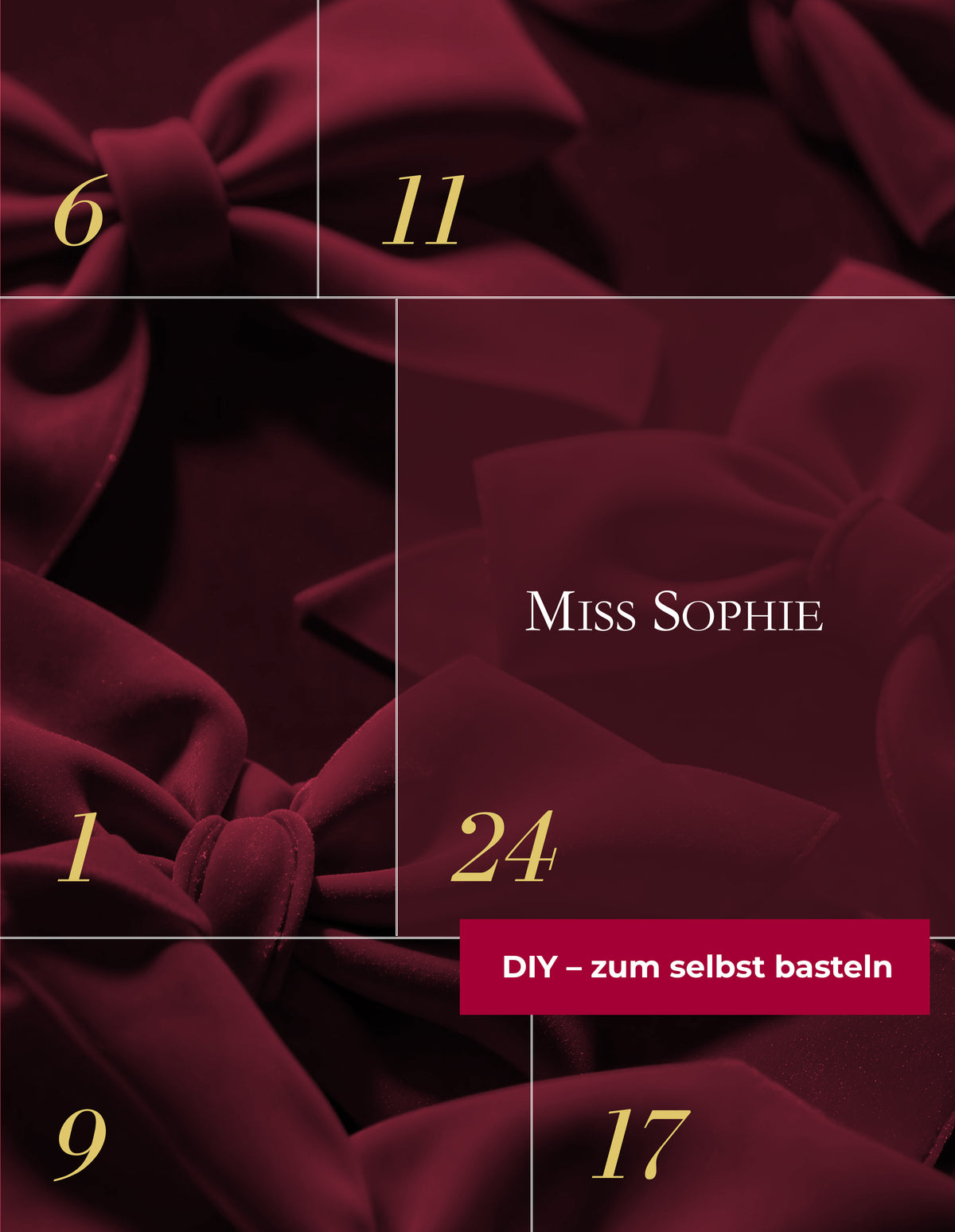 DIY Adventskalender - 24 UV Gel Wraps - zum Selbstverpacken