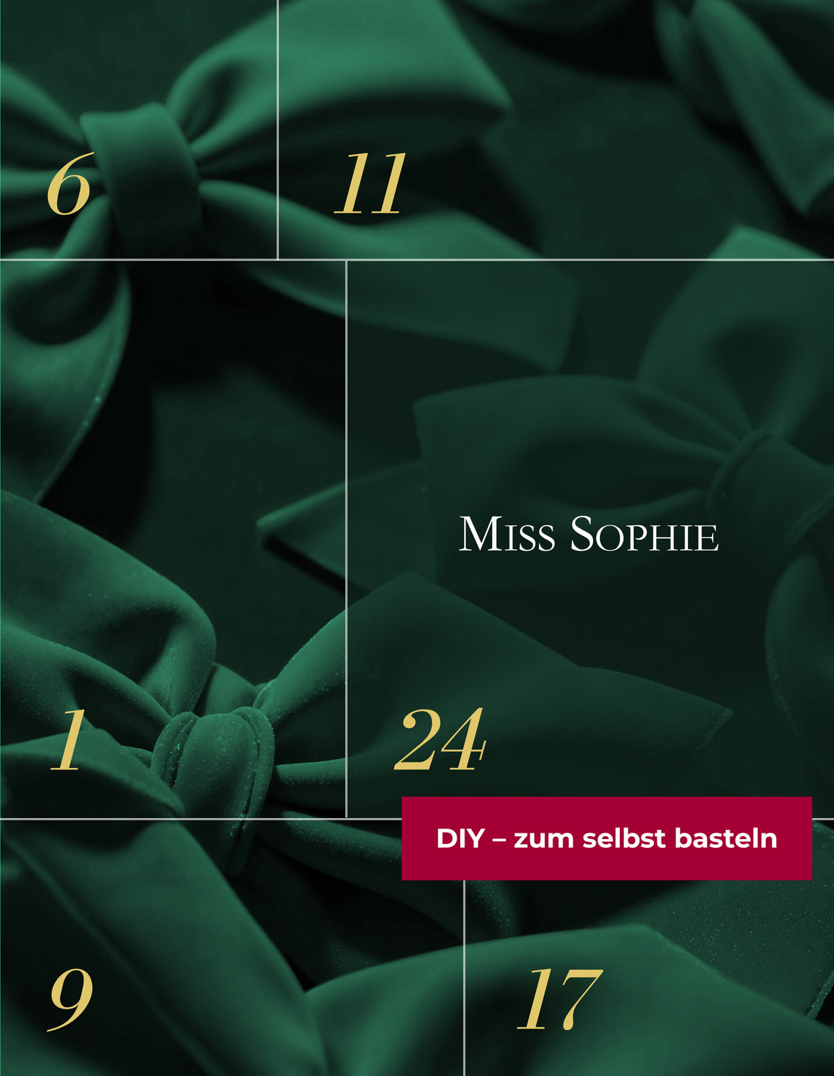 DIY Adventskalender - 24 Nail Wraps - zum Selbstverpacken