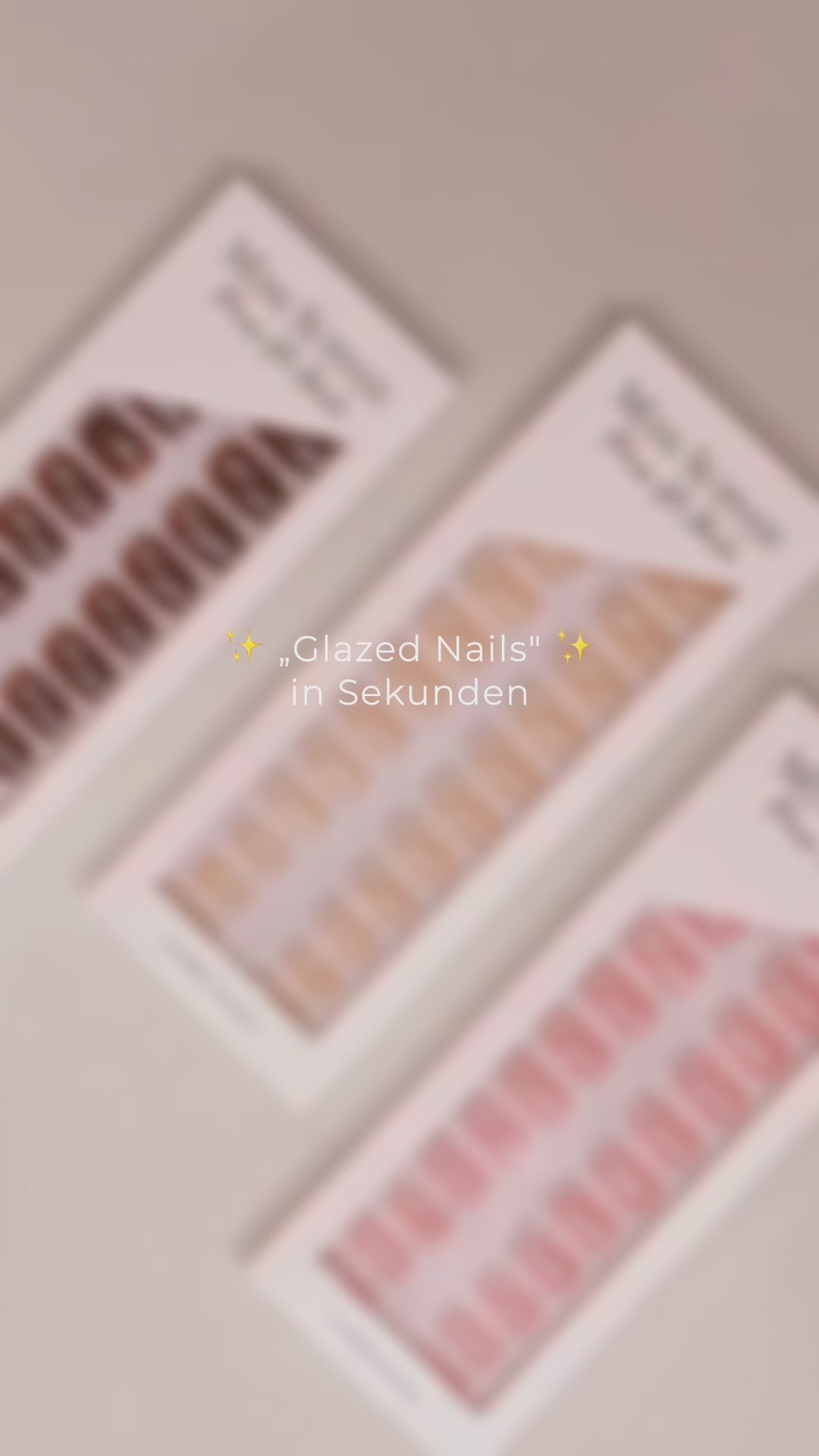 Glazed Donut Press On Nails Short Round