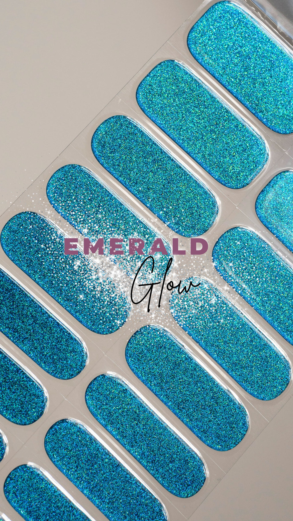 Violet Glitter UV