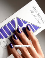 Violet Glitter UV