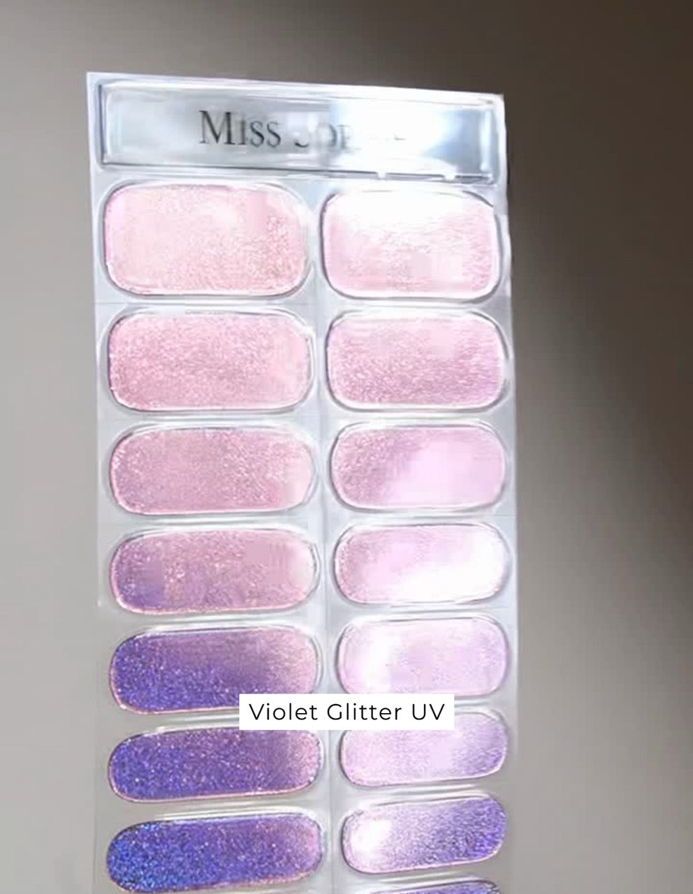 Violet Glitter UV