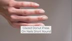 Glazed Donut Press On Nails Short Round